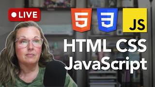 LIVE | Real Frontend Developer Builds Dashboard UI w/ HTML CSS JavaScript | Part 3