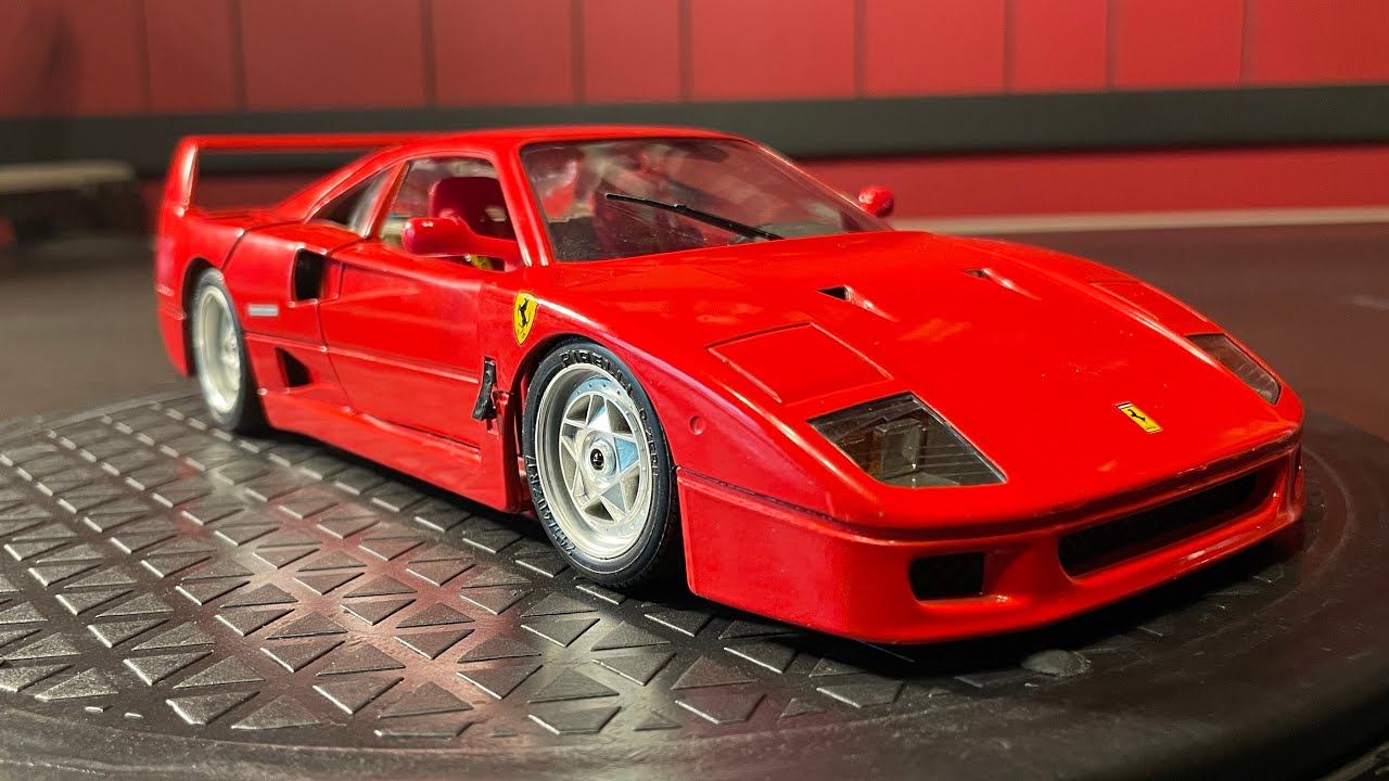 フェラーリF40 buragoベースWARM-UP社製　1/18 フェラーリF40 buragoベースWARM-UP社製 1/18 - メルカリ