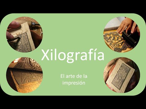 Video: ¿Qué es la impresión xilográfica?