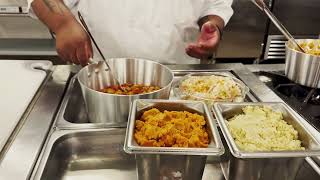Keck Medical Center of USC Executive Chef Luis Santos’ deconstructed Honduran tamale