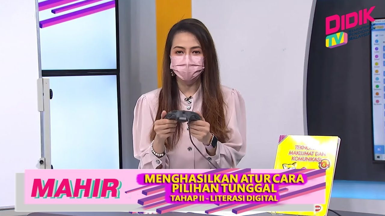 Mahir (2021) | Tahap II: Literasi Digital - TMK - Menghasilkan Atur Cara Pilihan Tunggal