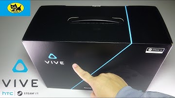 HTC Vive Virtual Reality System unboxing and first impressions