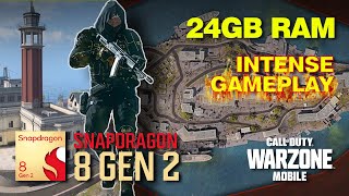 Warzone Mobile 24GB RAM Android Gameplay - Snapdragon 8 GEN 2 | High Graphics - 90FPS Rebirth Island