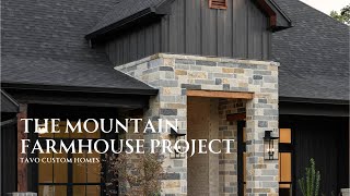 First look at our Mountain Farmhouse Spec Project by Tavo Custom Homes!