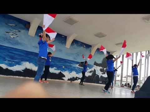 1060429斗六高中園遊會綠城童軍第23屆旗舞