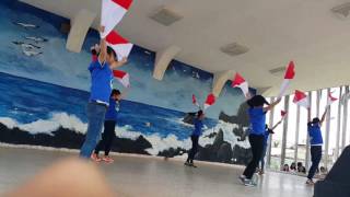 1060429斗六高中園遊會綠城童軍第23屆旗舞