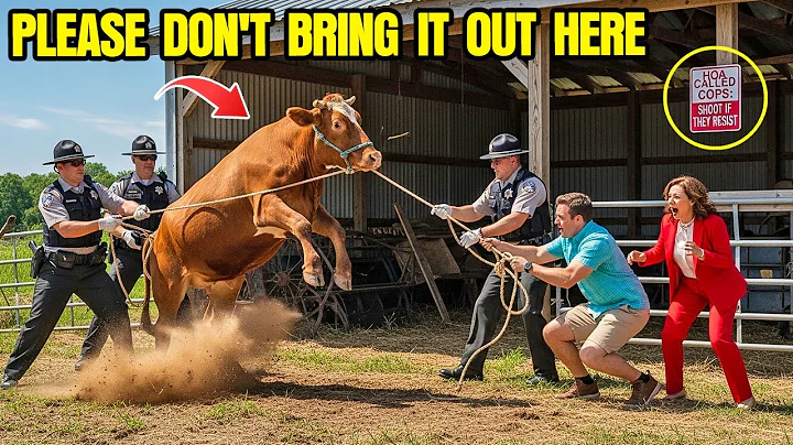 HOA Karen Called cops to Control My Cabin Yard — Then Froze When She Saw What I Pulled Out