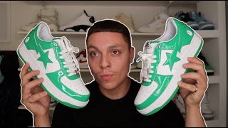 A Bathing Ape Bape Sta Low Green (Review) Legit Check Guide