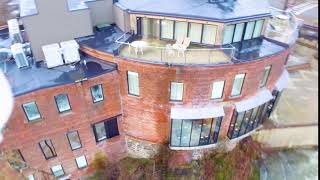 Fly over of Roundhouse in Beacon, NY