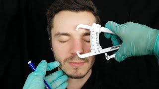 ASMR Face, Head, Scalp & Hair Examination / Check Up