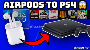 HOW TO CONNECT AirPods TO PS4  - (*NO USB DONGLE NEEDED*)