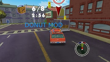 The Simpsons Hit & Run Donut Mod