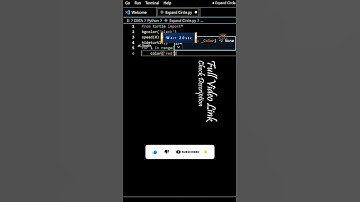 1Millon Views | Python turtle Extend Circle ⭕ #iphone #giveaway #python #1mviews #shorts #1million