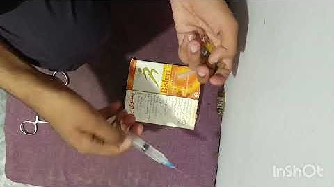 IM Intramuscular injection Push in the Buttocks ketolac & paracetamol & Dexamethasone (ventrogluteal