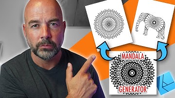 Create Mandala KDP Coloring Book Interiors - Affinity Designer Tutorial