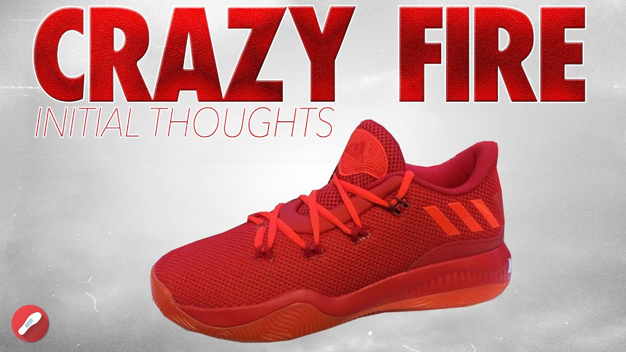 adidas crazy fire red