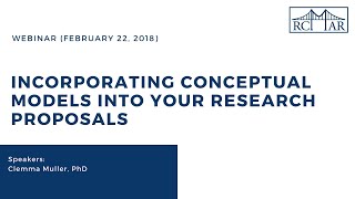 Incorporating Conceptual Models into Your Research Proposals