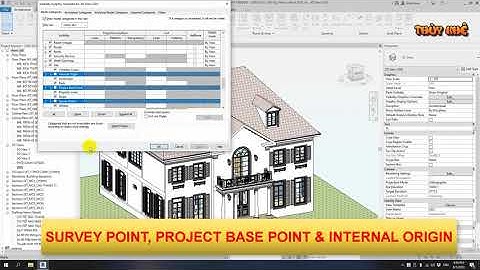 Tọa Độ và Vị Trí - Phần 2 - Revit 2021 và các Khái Niệm Cơ Bản