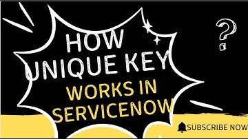ServiceNow Database Unique Key Configuration Explained ! Prevent Duplicate Records #servicenow
