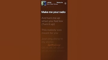 Stereo Hearts Sped Up - Gym Class Heros (ft.Adams Levine)