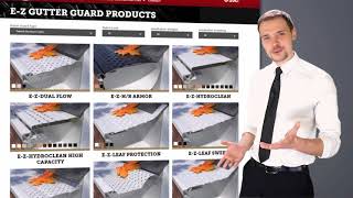 E-Z Products | Gutter Guard | Leaf protection that works. screenshot 4