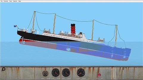 Floating Sandbox/Sinking of R.M.S. Carpathia