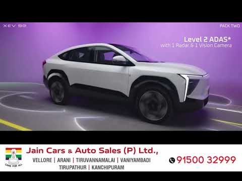 Introducing the XEV 9e Pack Two. Available in two battery pack options - 59/79 kWh.Tech. #jaincars