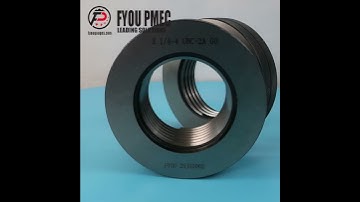 3-1/4"-4 UNC-2A GO/NO GO Unified Thread Ring Gauges#cnc #shipbuilding #shipspareparts #mechanic