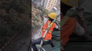 ऊंचाई पर काम करते हुवे ,hight work ,hight mai kaam kre safety se