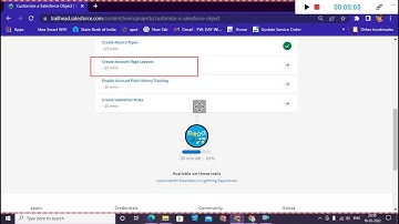 Create Account Page Layouts | Customize a Salesforce Object | Saesforce