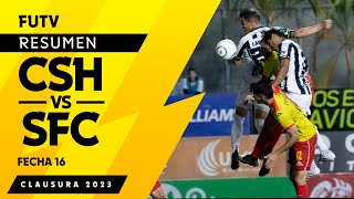 Resumen del juego CSH (1) vs SFC (1) / Clausura 2023 / Jornada 16