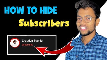 How To Hide Subscribers On Youtube || #shorts