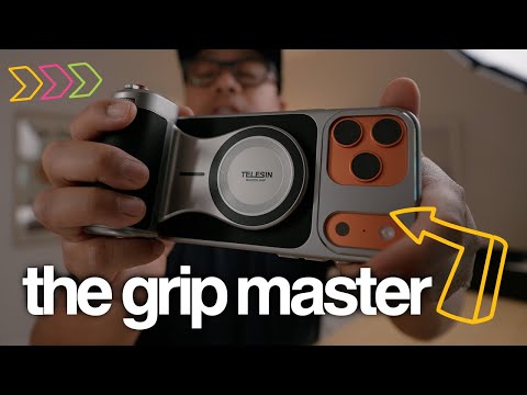 Discover The Hidden Power of Telesin Master Grip for iPhone - YouTube