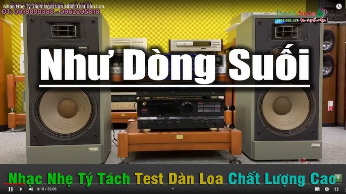 Tổng quan về nhạc test loa âm thanh vòm