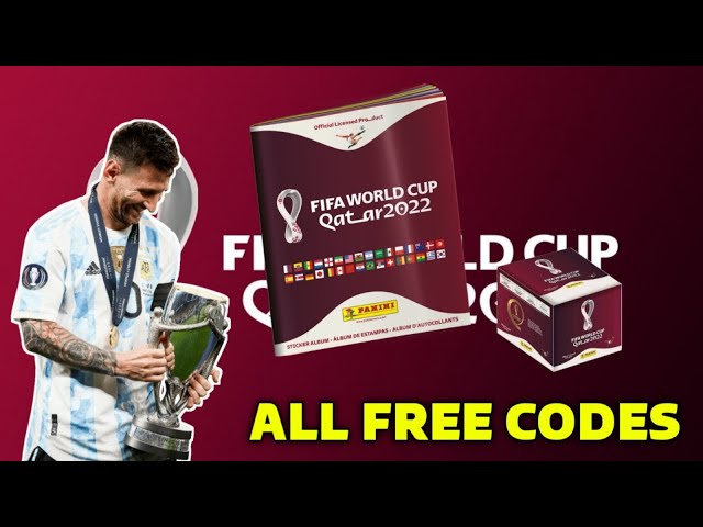 Digital Pdf File All World Cup 2022 Stickers +Gift Album