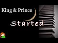 【Started   King &amp; Prince】アルバム「made in」より キンプリ弾いてみた♪