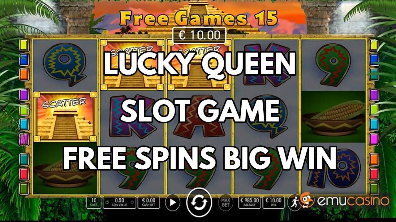 Win Exotic Prizes, Special Features & MEGA Payouts With Lucky Queen | EmuCasino