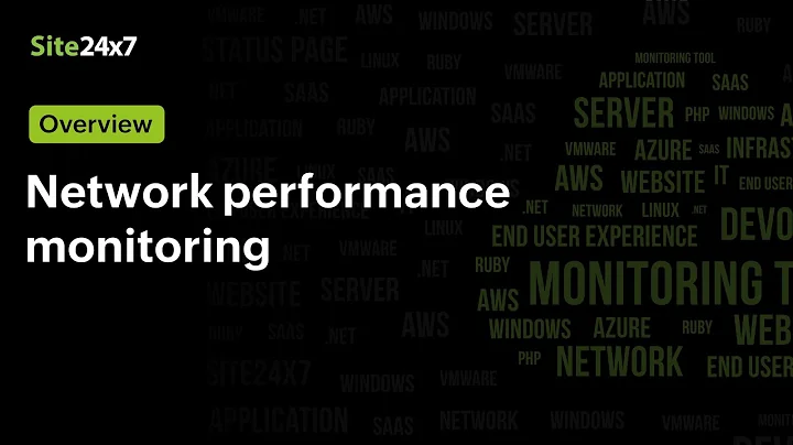 Network Monitoring | Detect, diagnose, and resolve Network performance issues with Site24x7 - DayDayNews