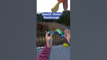 MetaQuest3 “Ocean Passthrough” experience