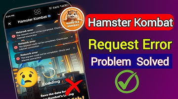 Hamster Kombat Account Ban 🚫 | Hamster Kombat Request Error Unable To Get Account Info Problem