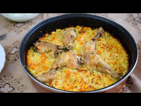 Video: Kako Kuhati Pilav S Piletinom U Fritezi