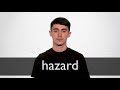 How to pronounce HAZARDOUS in British English - YouTube