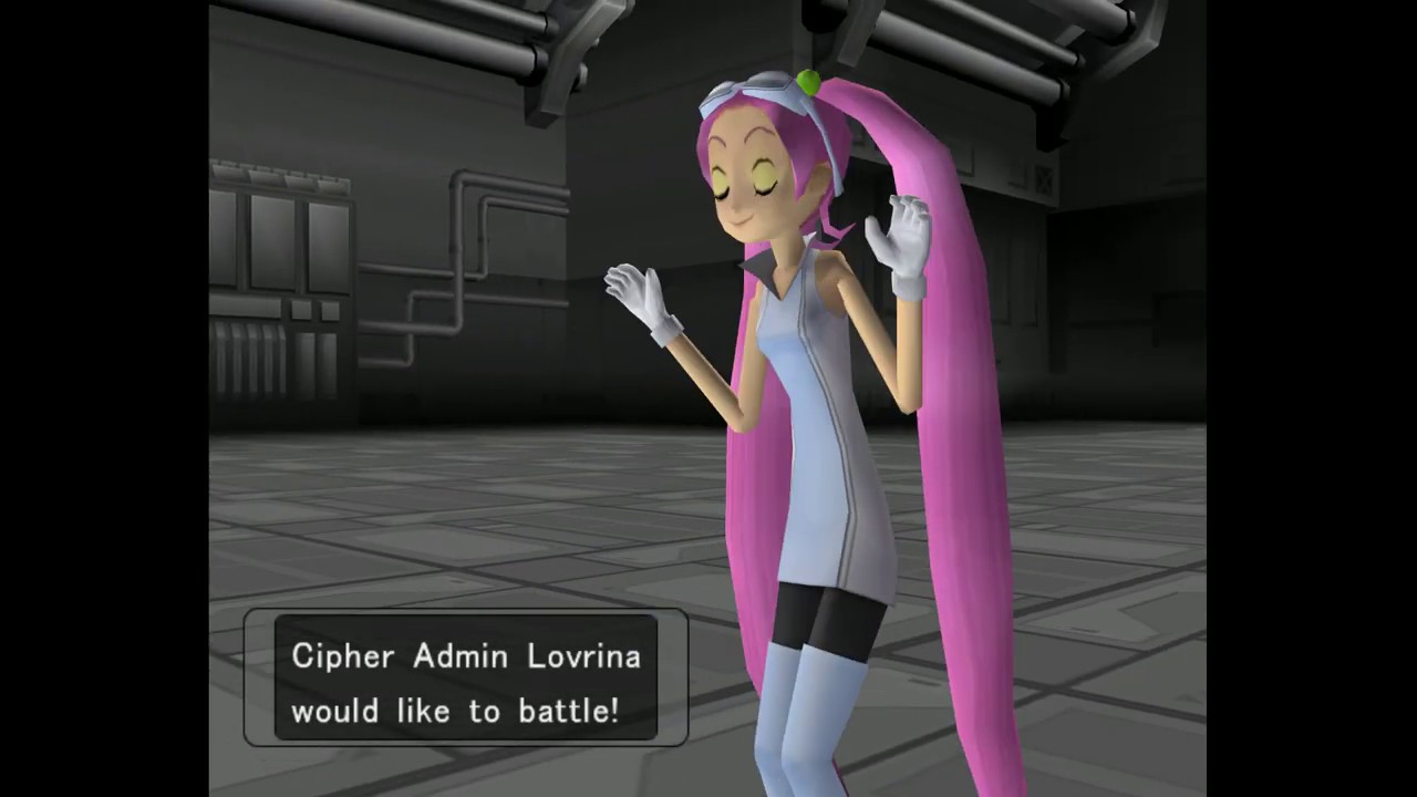 Vs. Cipher Admin Lovrina (Cipher Lab) - Pokemon XG: NeXt Gen - YouTube
