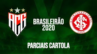Atlético-GO 0x0 Internacional | Brasileirão 2020 | 23ª Rodada - Parciais Cartola FC