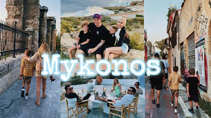 The Sanders & Haner Family in Mykonos