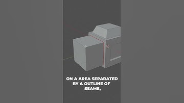 Edge Seams Trick #blender #3d #modeling #tutorial
