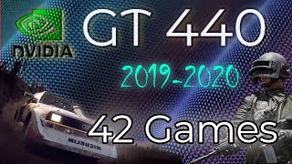 *Nvidia GT 440 in 42 Games    (2019-2021)
