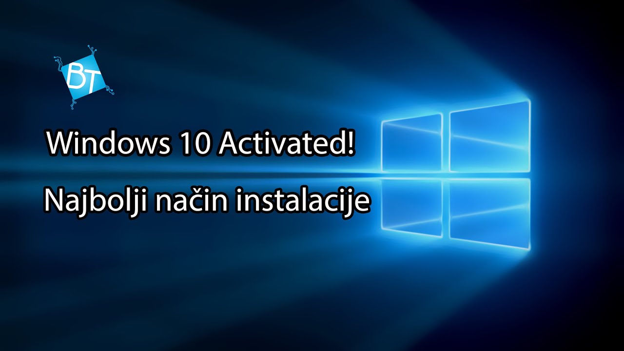 Najbolji Način Za Instalaciju Windows-a 10 - YouTube