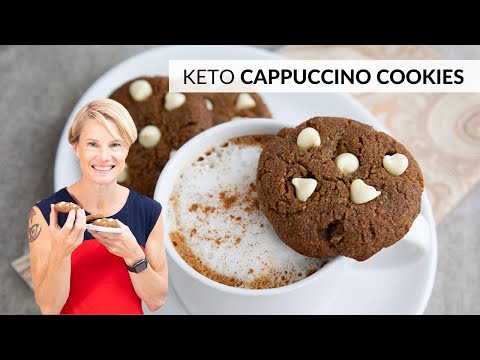 Keto Cappuccino Cookies! A Fun Twist On Low Carb Dessert.