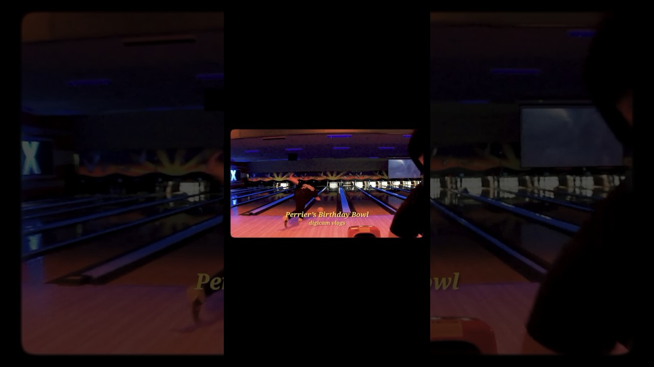 pov: you brought a digicam to bowling 🎳 